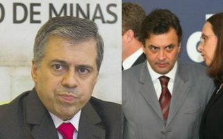 André de Pinho, Aécio e Andrea Neves (fotos: reprodução)