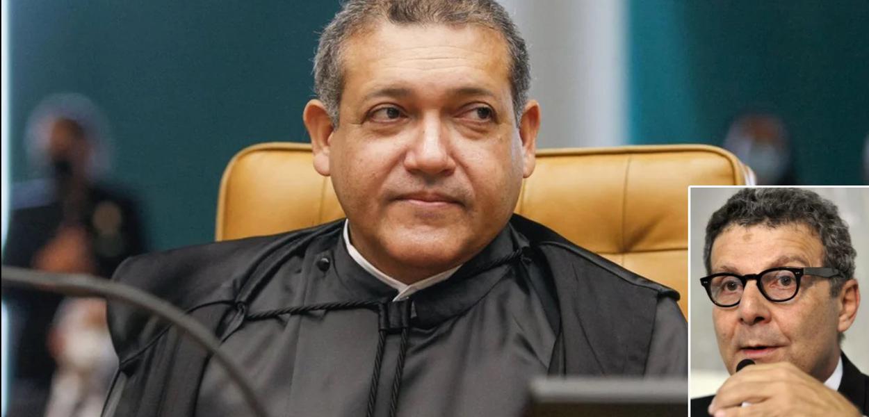 Nabil Bonduki e o ministro do STF Kassio Nunes Marques