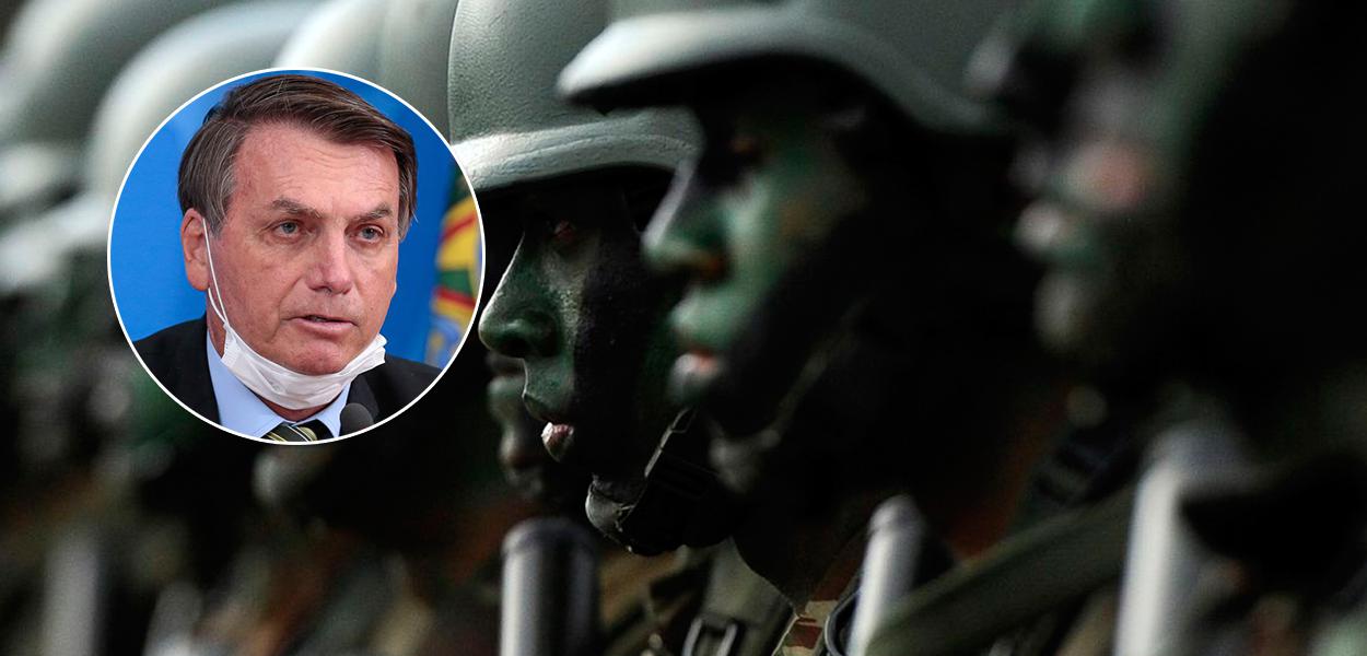 Bolsonaro e militares