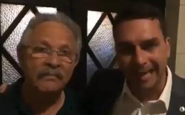 Coronel Jairo e Flávio Bolsonaro