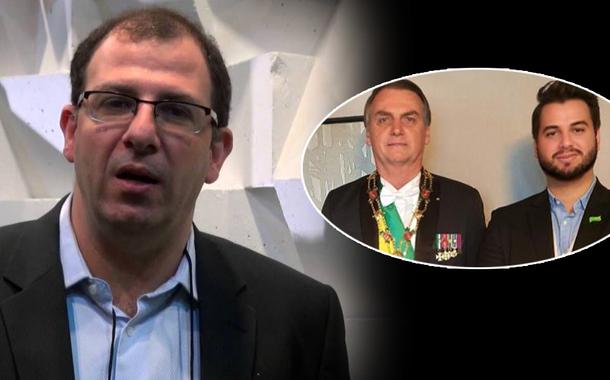 Michel Gherman, Jair Bolsonaro e Filipe Martins