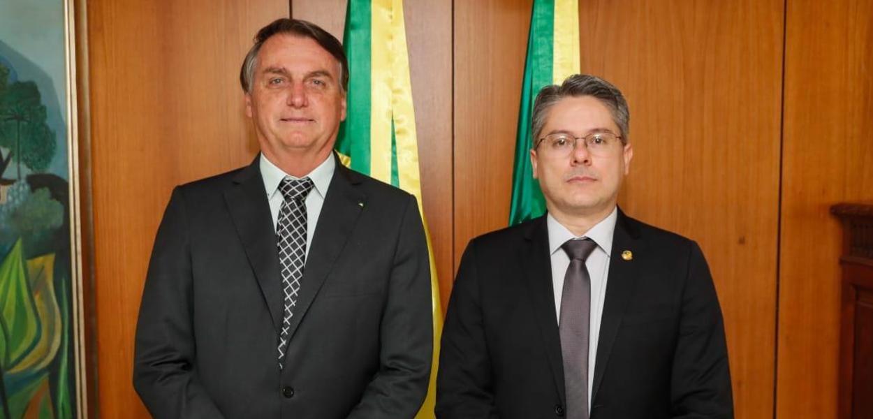 Jair Bolsonaro e Alessandro Vieira