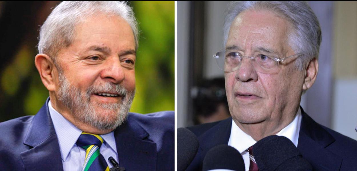 Fernando Henrique Cardoso e Lula