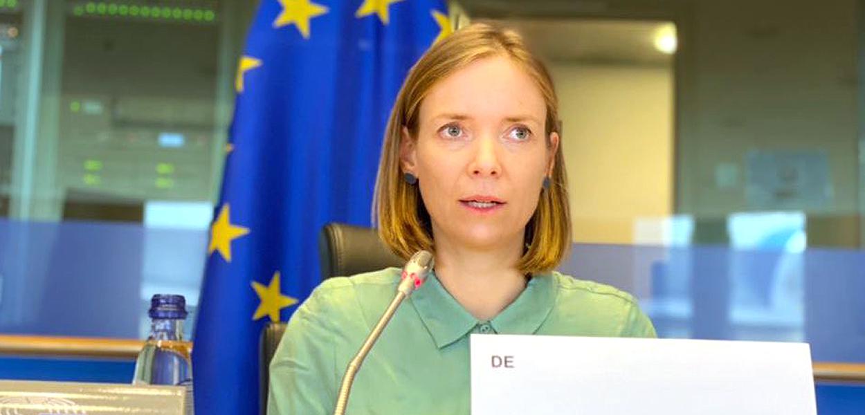 Vice-presidente da delegação do Parlamento Europeu para assuntos relacionados ao Brasil, Anna Cavazzini