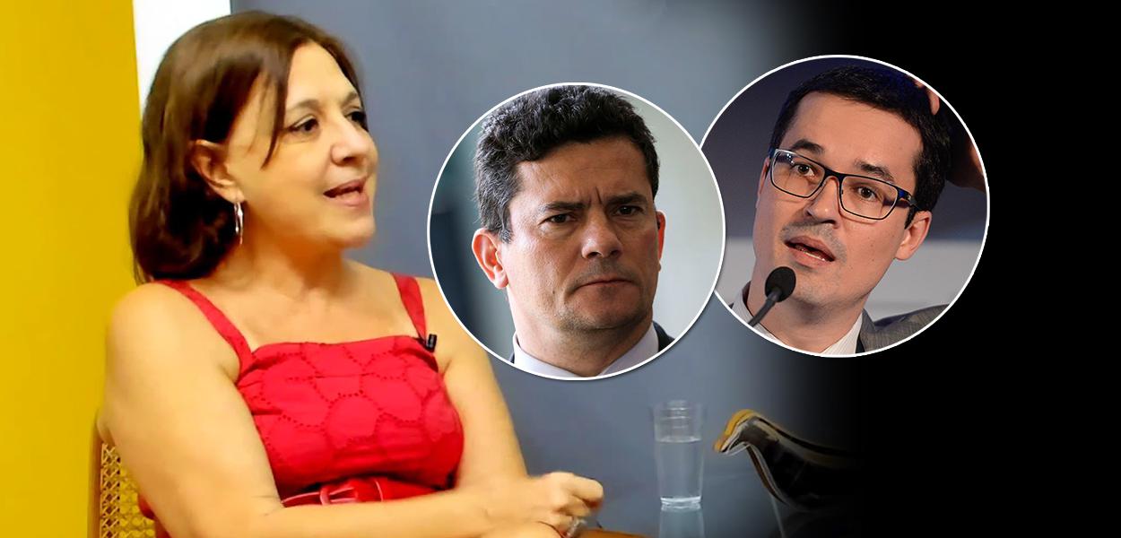 Gisele Cittadino, Sergio Moro e Deltan Dallagnol