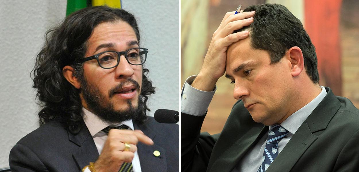 Jean Wyllys e Sérgio Moro