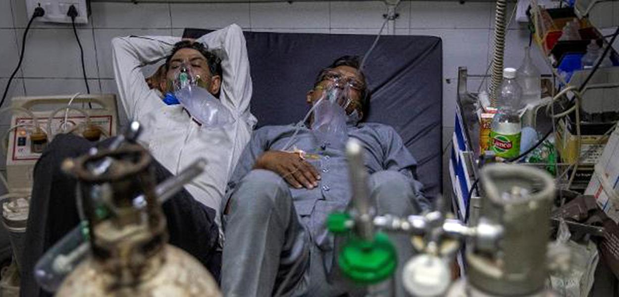 A Índia é o terceiro país com maior números de mortes causadas pela Covid-19