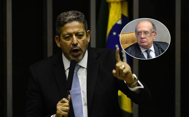 Presidente da Câmara dos Deputados, Arthur Lira (PP-AL), e o ministro do STF Gilmar Mendes