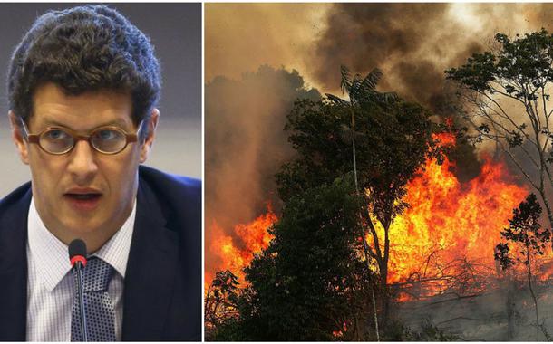 Ministro Ricardo Salles comenta incêndios na Austrália