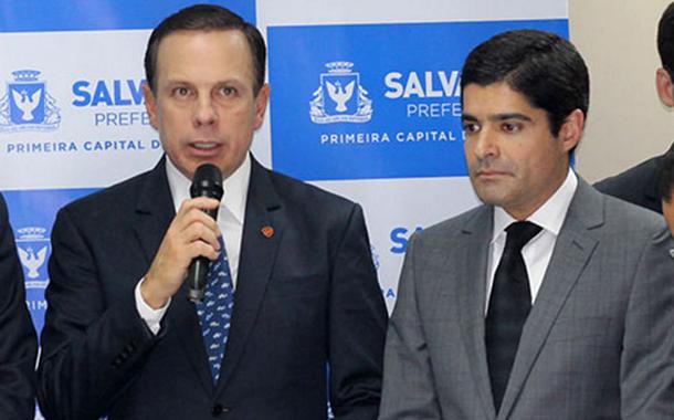 João Doria e ACM Neto