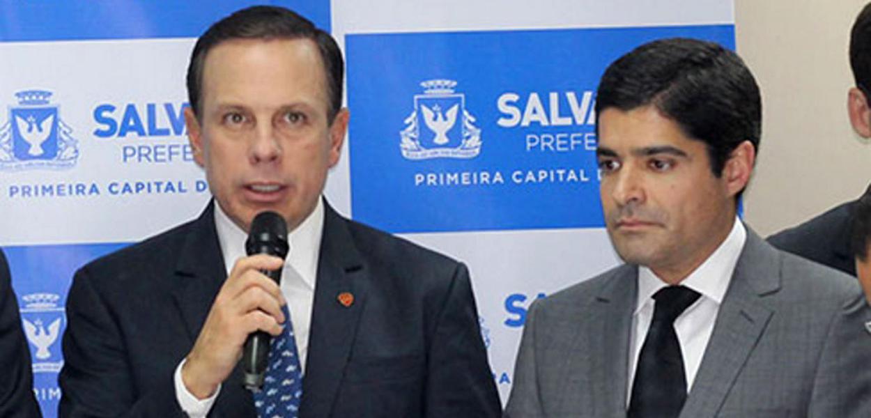 João Doria e ACM Neto