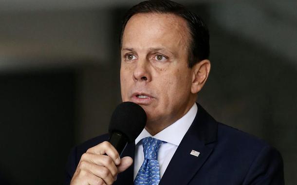O governador de São Paulo, João Doria