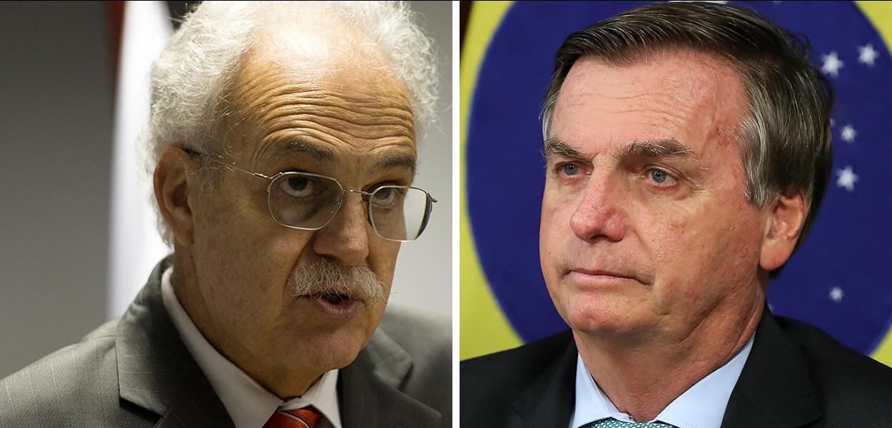 Carlos Nobre e Jair Bolsonaro