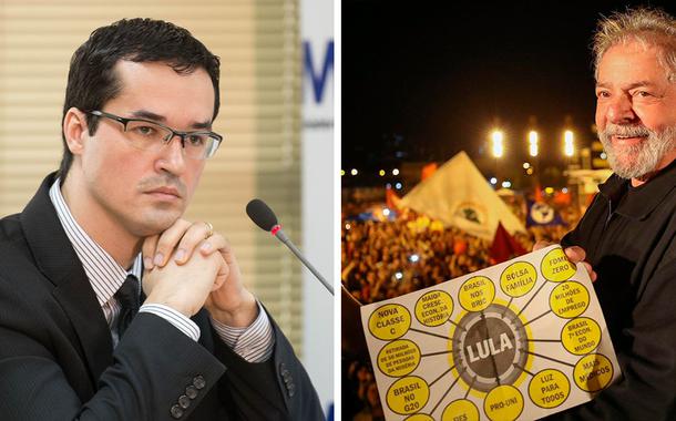 Deltan Dallagnol e Lula