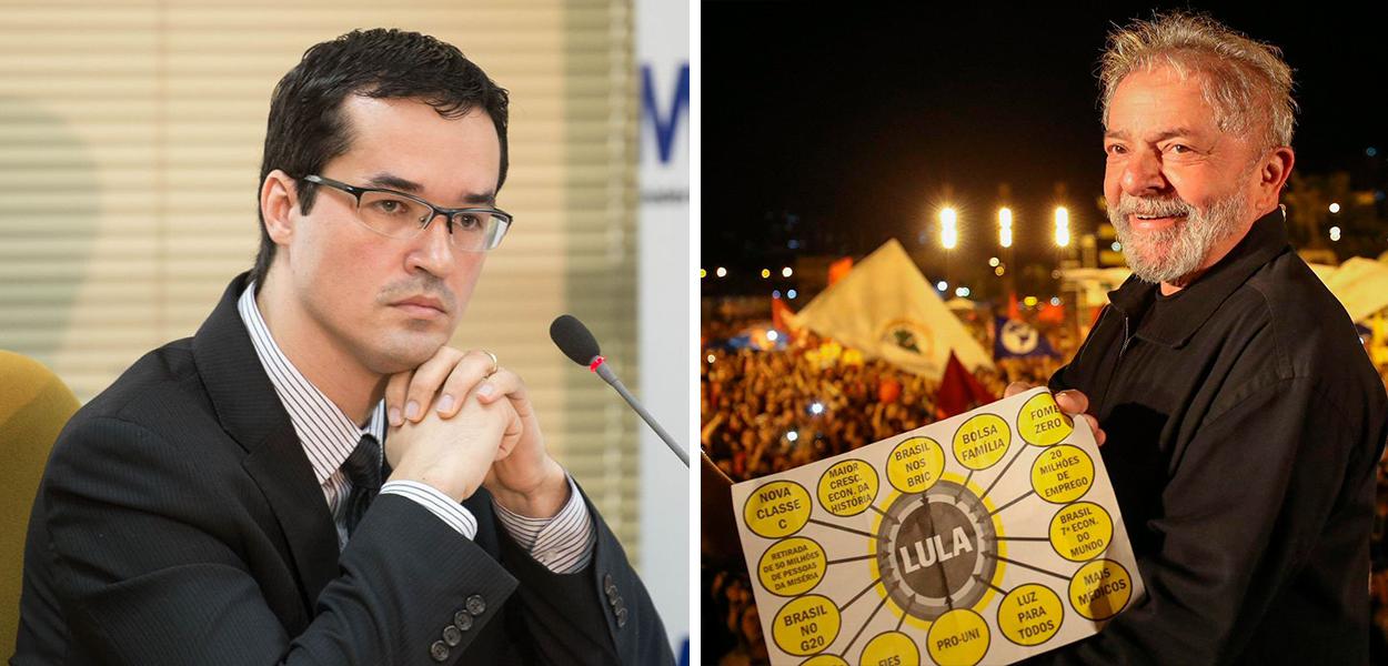 Deltan Dallagnol e Lula
