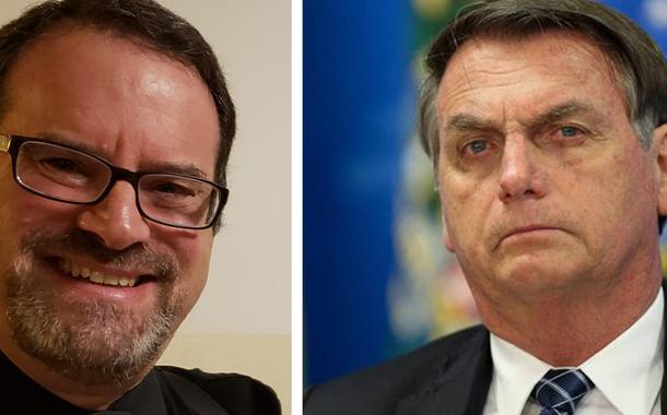 Nelson Nisenbaum e Jair Bolsonaro