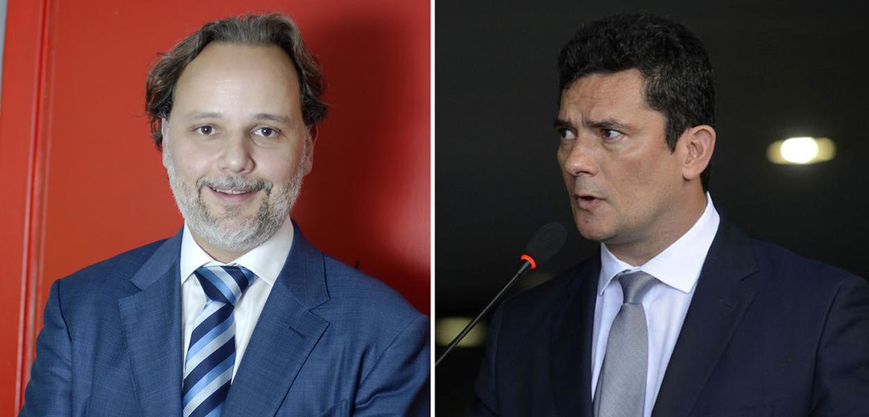 Advogado Marco Aurélio de Carvalho e o ex-juiz Sérgio Moro