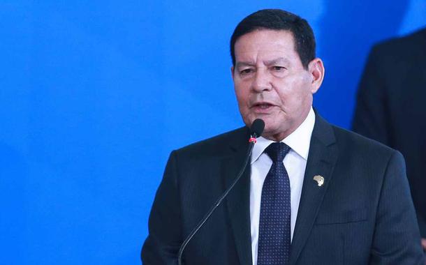 O vice-presidente da república, general Hamilton Mourão