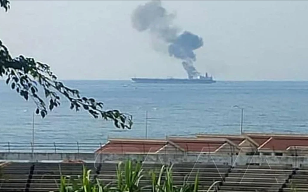 Petroleiro iraniano atacado na Síria