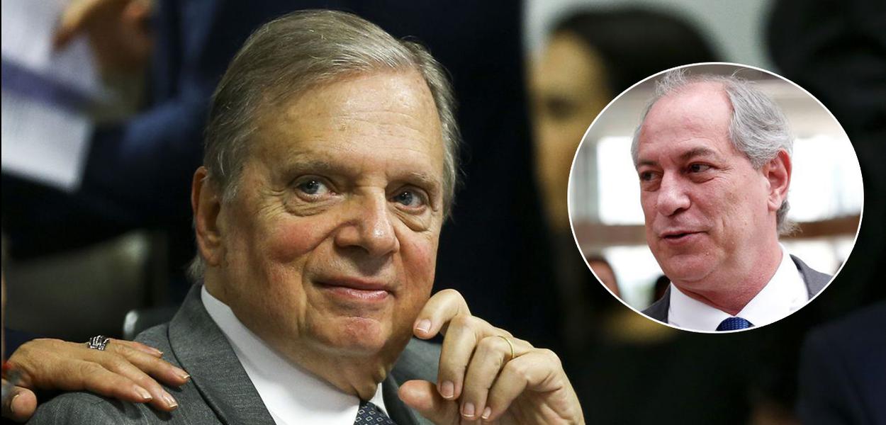 Senador Tasso Jereissati e o ex-ministro Ciro Gomes
