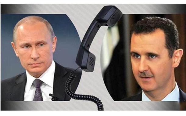 Vladimir Putin e Bashar Assad