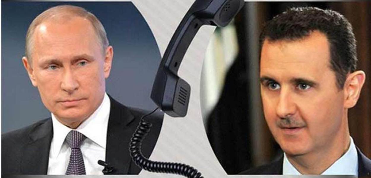 Vladimir Putin e Bashar Assad