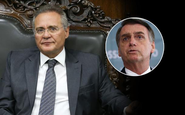 Renan Calheiros e Bolsonaro