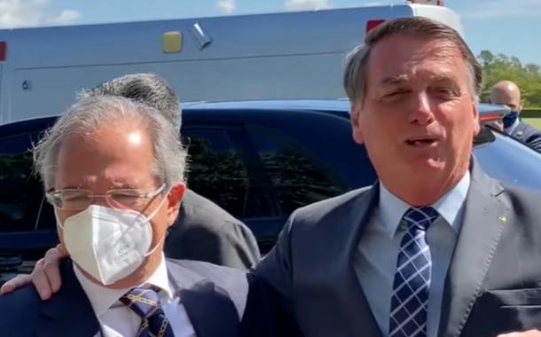 Paulo Guedes e Jair Bolsonaro