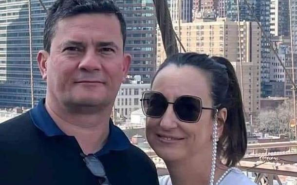 Sergio Moro e Rosângela Moro nos EUA