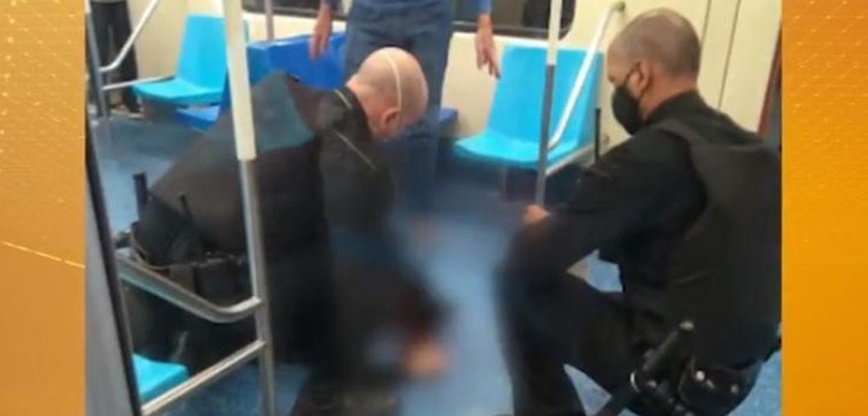 H0mem que assassinou mulher no metrô terá prisão preventiva