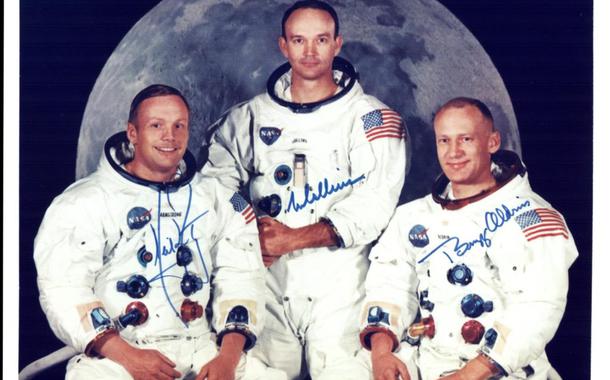 Neil Armstrong, Michael Collin e Edwin "Buzz" Aldrin