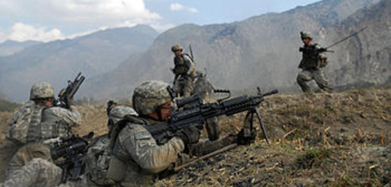 EUA na guerra contra o Afeganistão