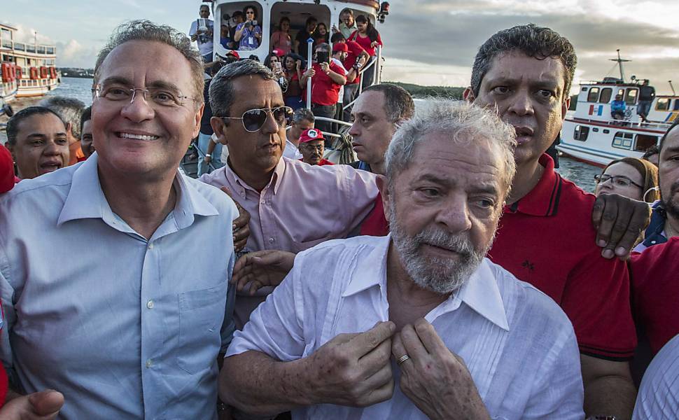 Renan Calheiros e Lula