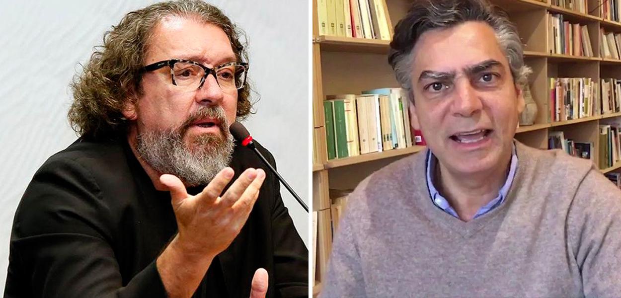 Antônio Carlos de Almeida Castro, o Kakay, e o jornalista Diogo Mainardi