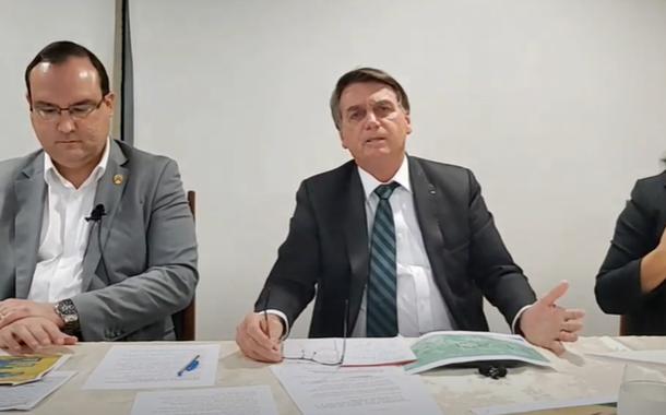 Marcelo Xavier e Jair Bolsonaro