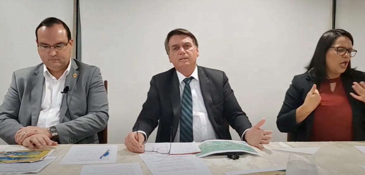 Marcelo Xavier e Jair Bolsonaro