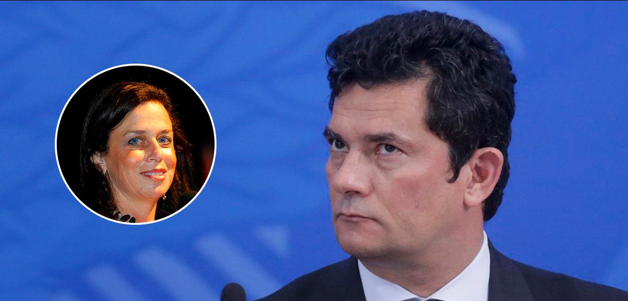 Sergio Moro e Karine Moreno-Taxman