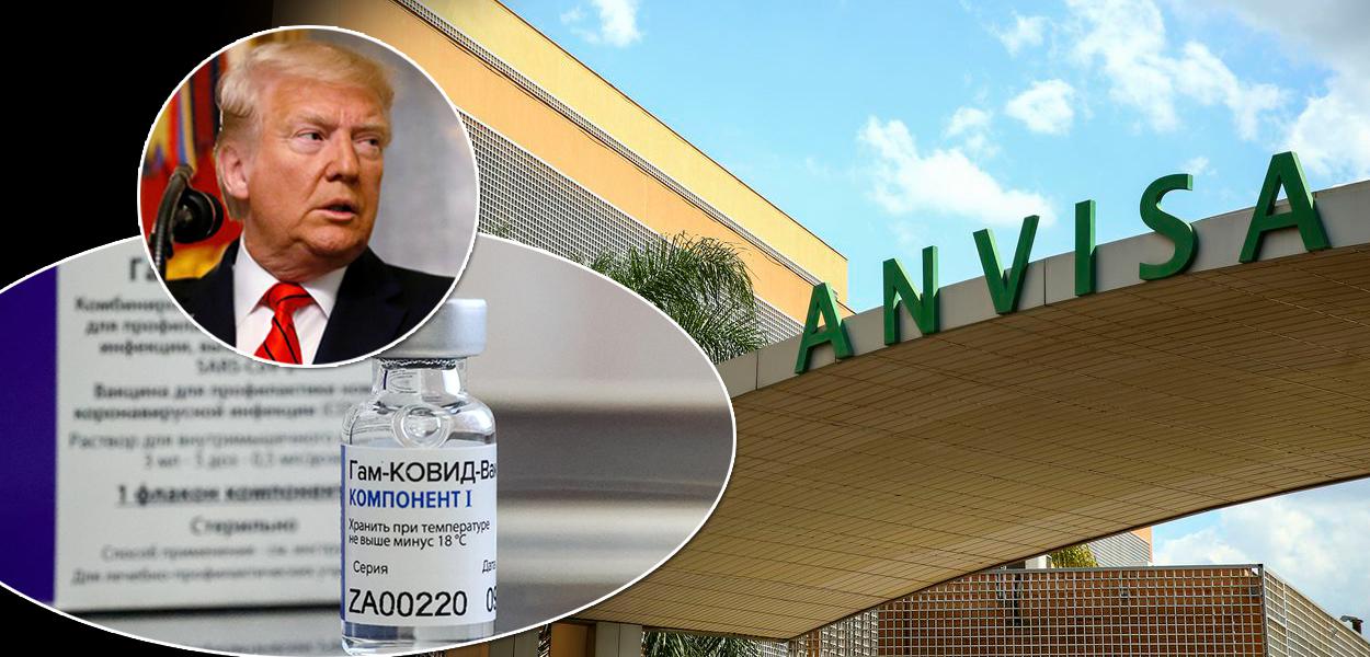 Donald Trump, Sputnik V e a Anvisa