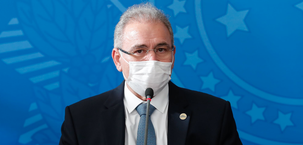 O ministro da Saúde, Marcelo Queiroga