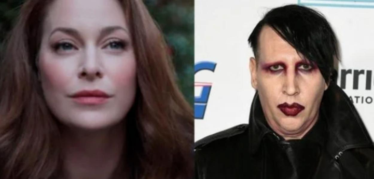 Esmé Bianco e Marilyn Manson