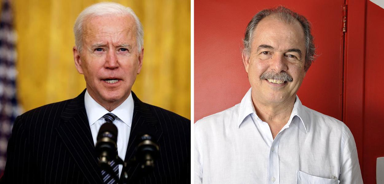 Joe Biden e Aloizio Mercadante