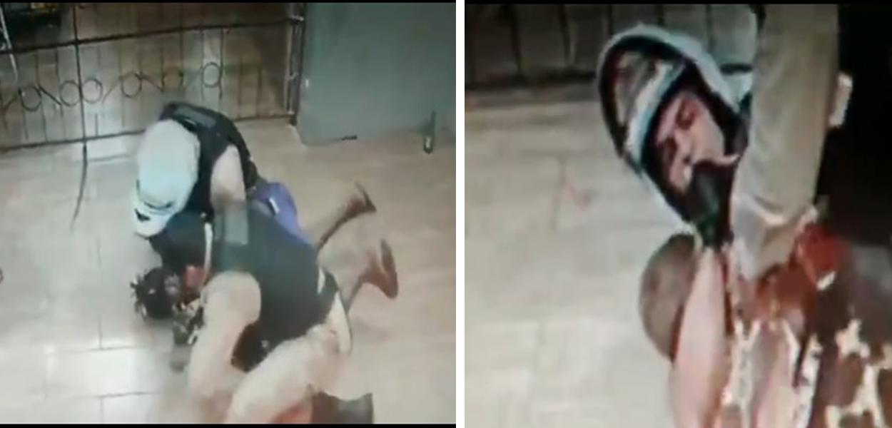 PM dá mata-leão em homem negro durante abordagem em Minas