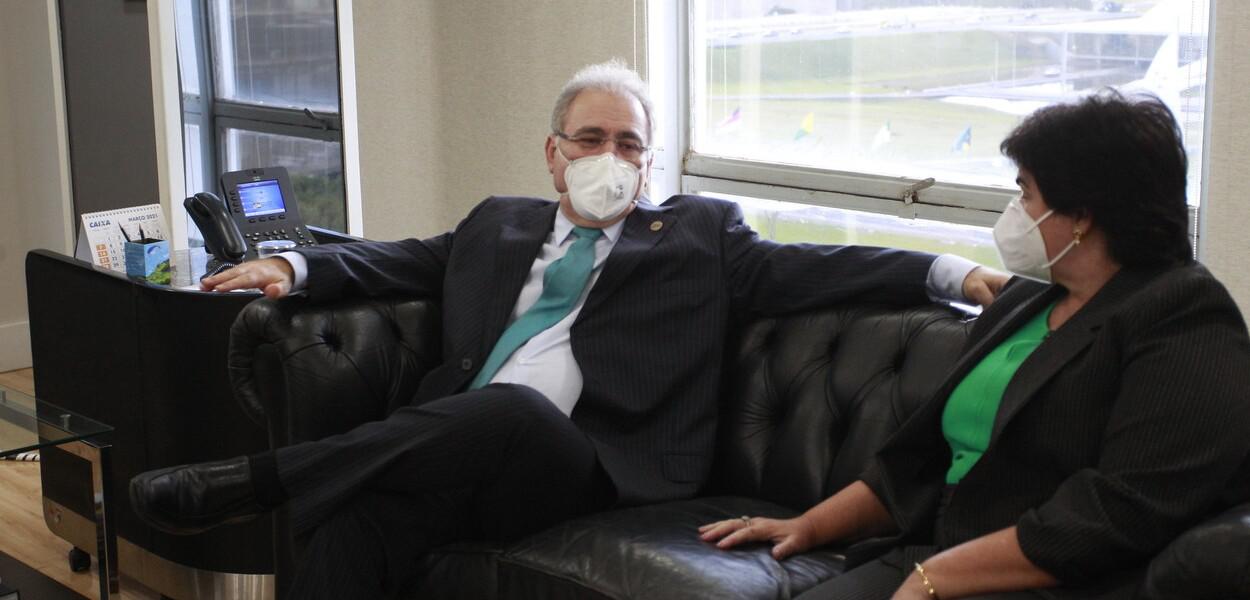 Marcelo Queiroga e Dra. Heloísa