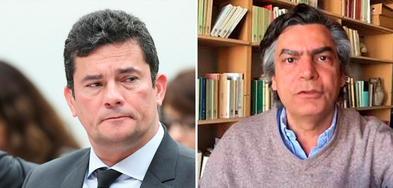 Sergio Moro e Diogo Mainardi