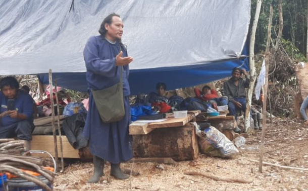 Acampamento dos israelitas nas proximidades do rio Tambor Yacu