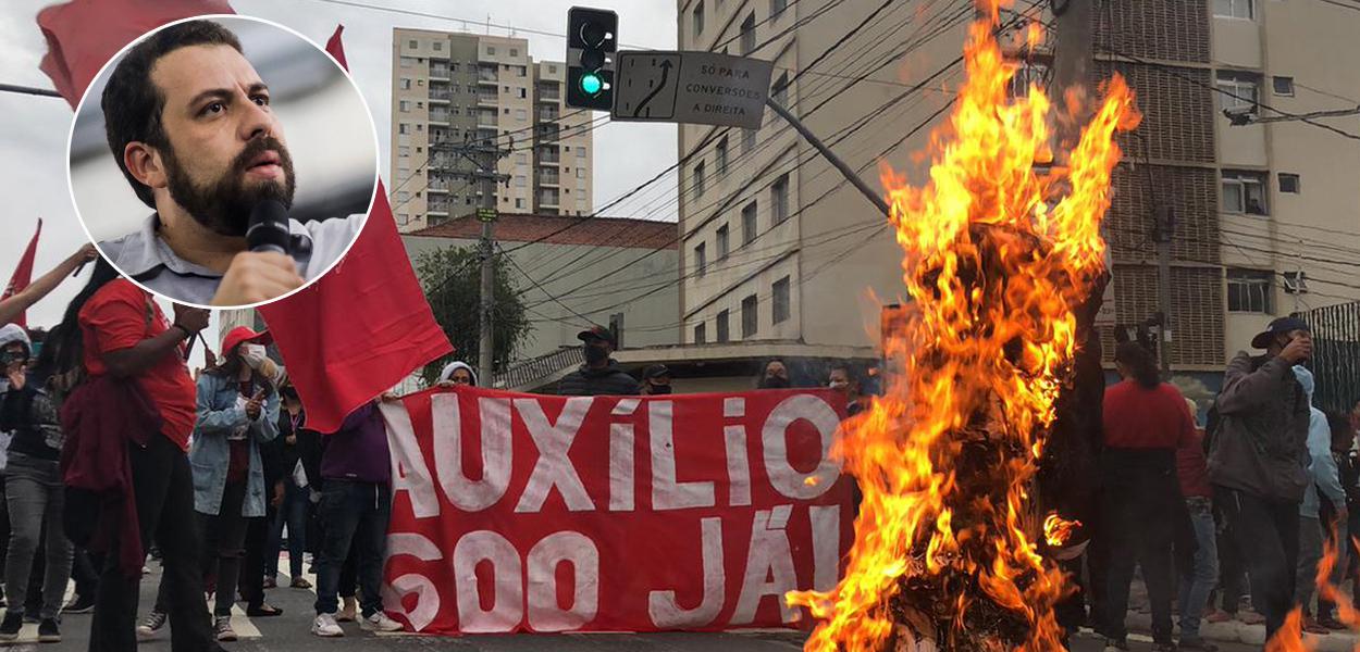Líder do MTST, Guilherme Boulos