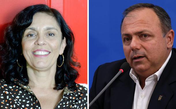 Cynara Menezes e Eduardo Pazuello