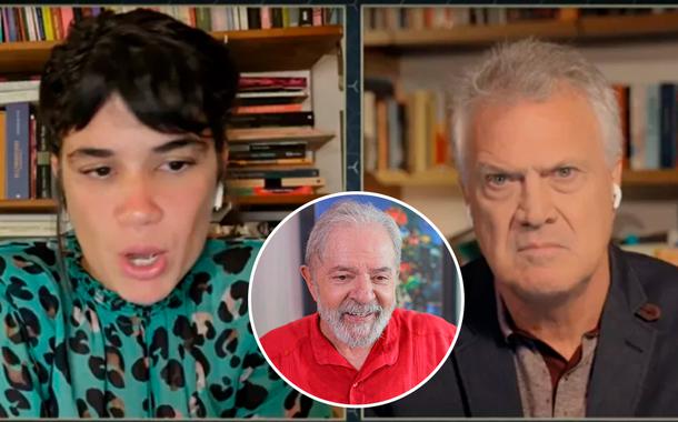 Luana Carvalho, Lula e Pedro Bial