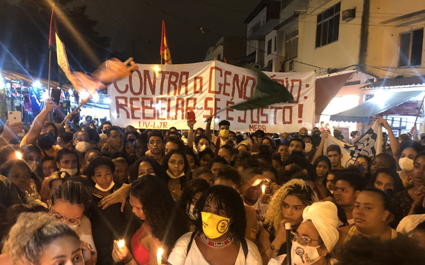 Manifestação contra Chacina do Jacarezinho