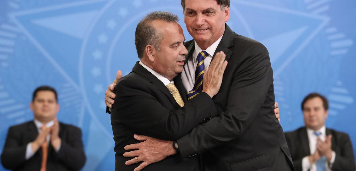 Rogério Marinho e Jair Bolsonaro